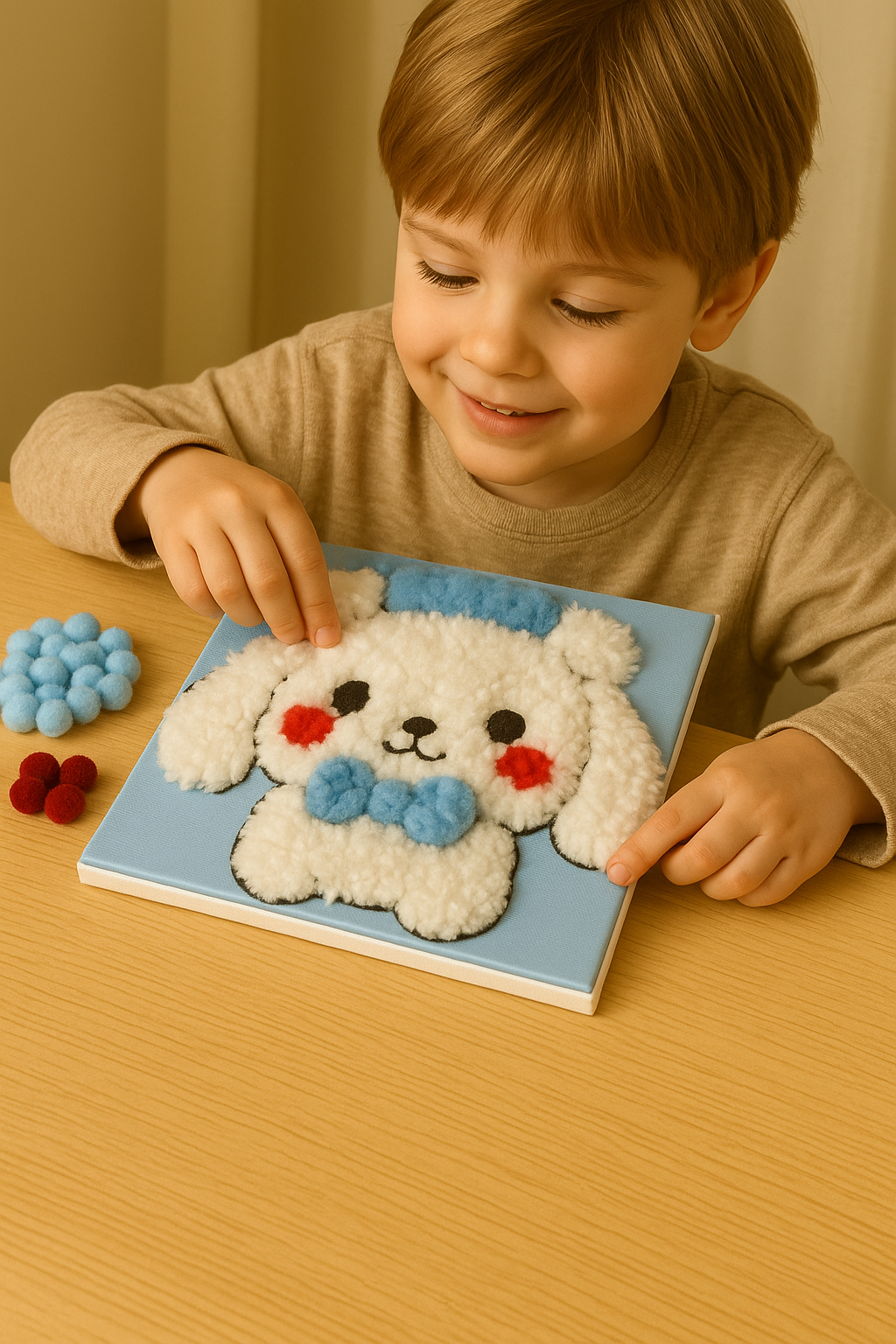 LILDNA Fur Ball Sticky Ball Activity Set for Kids
