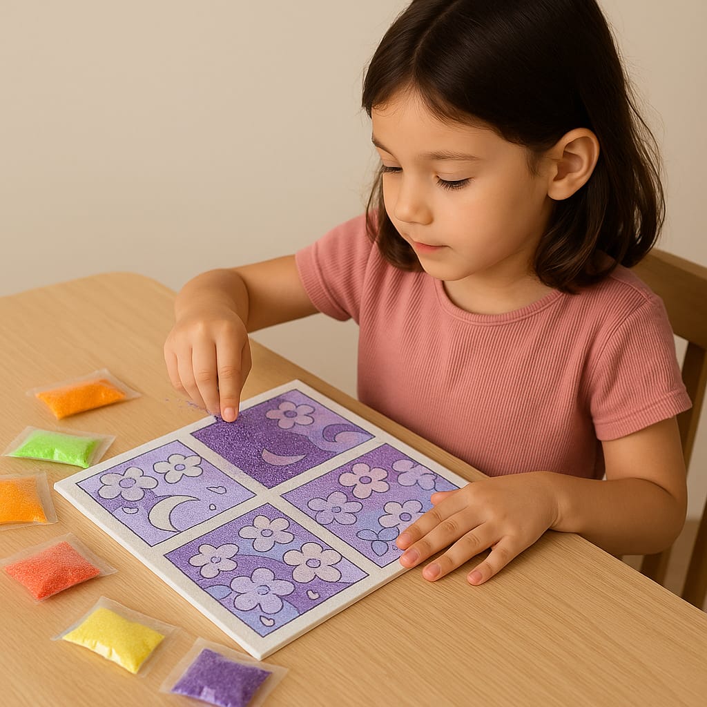 Dimorra Kids X Sand Painting