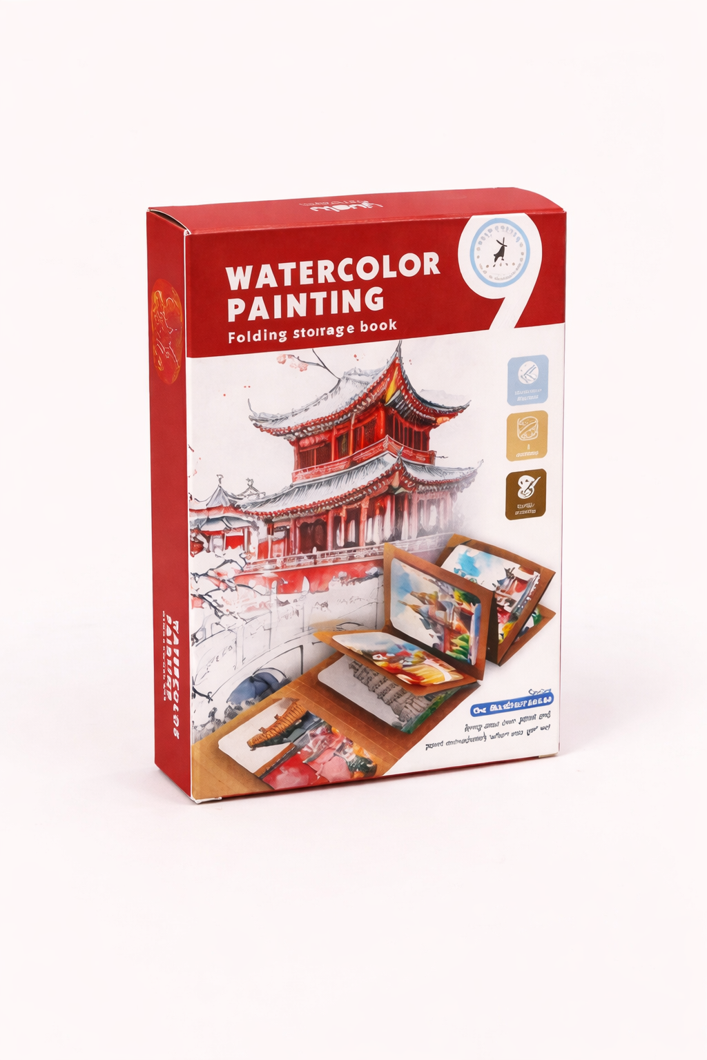 Premium Watercolor Painting Book