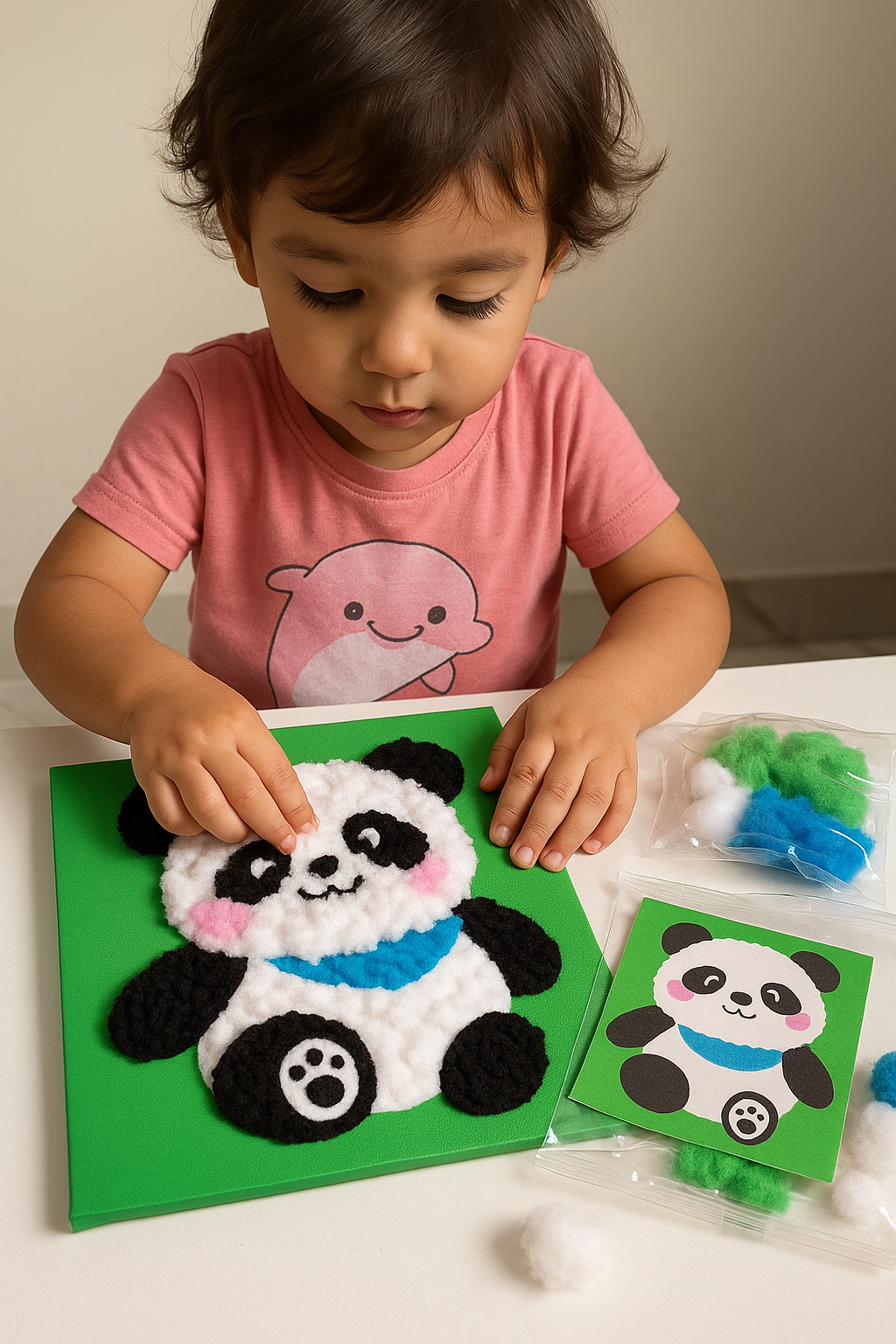 LILDNA Fur Ball Sticky Ball Activity Set for Kids
