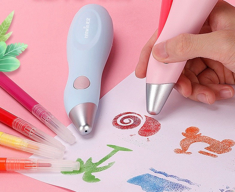 Airbrush Art Set - 12 Spray Markers