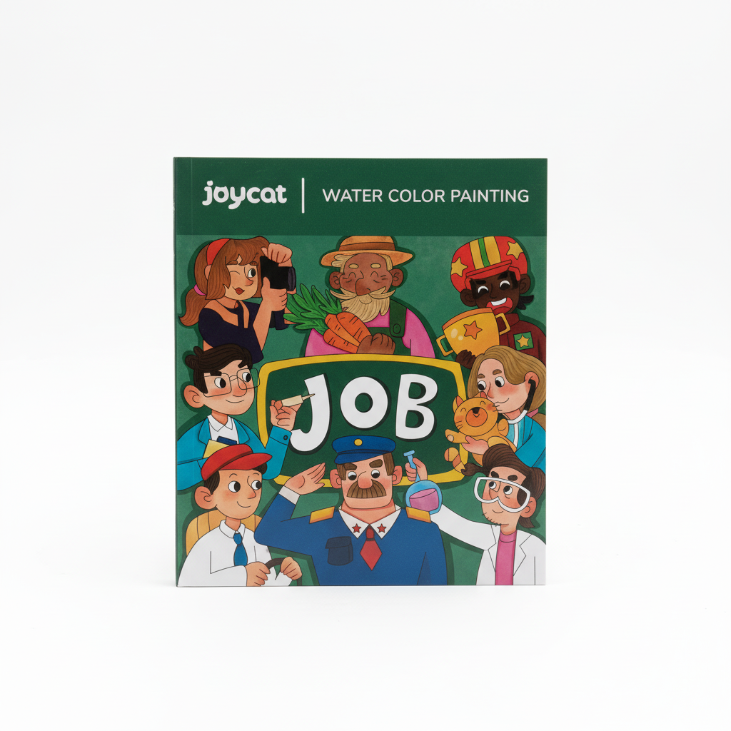 “Dream Jobs” Watercolor Painting Book