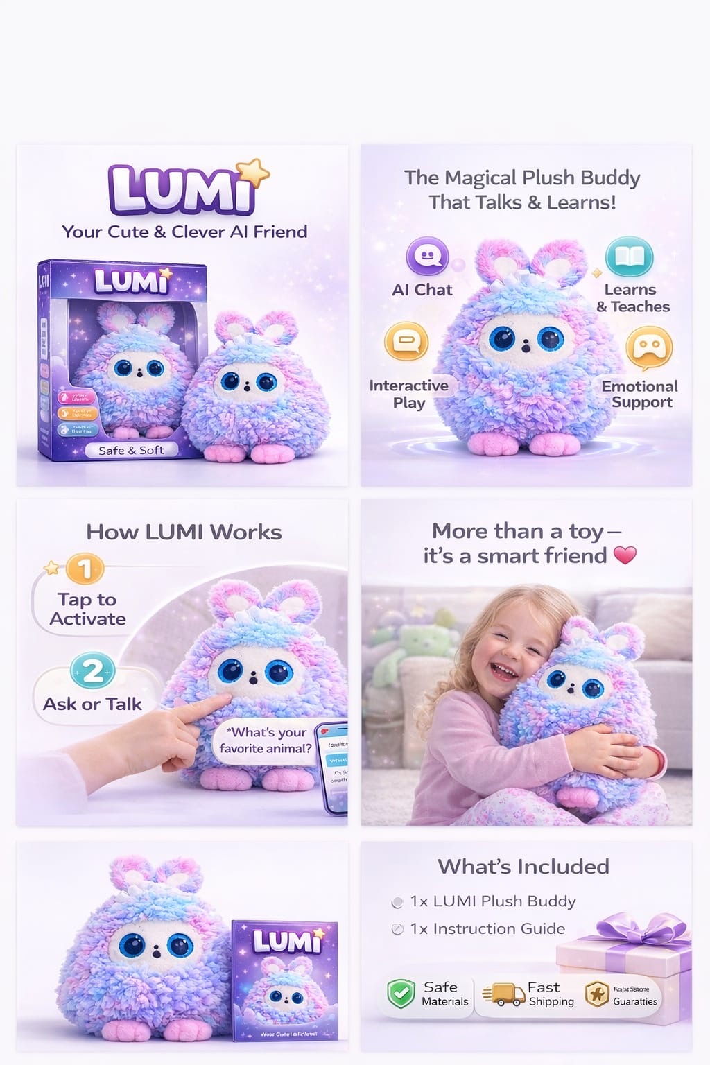 LUMIâ„¢ AI Plush Learning Buddy
