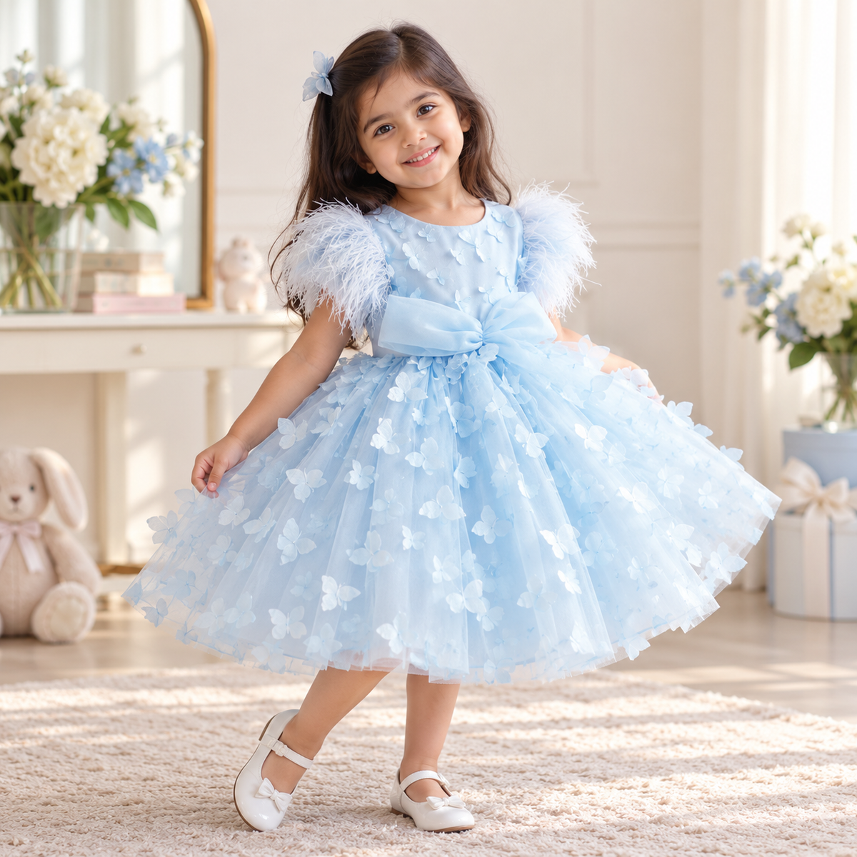 Blossom Mesh Princess Dress