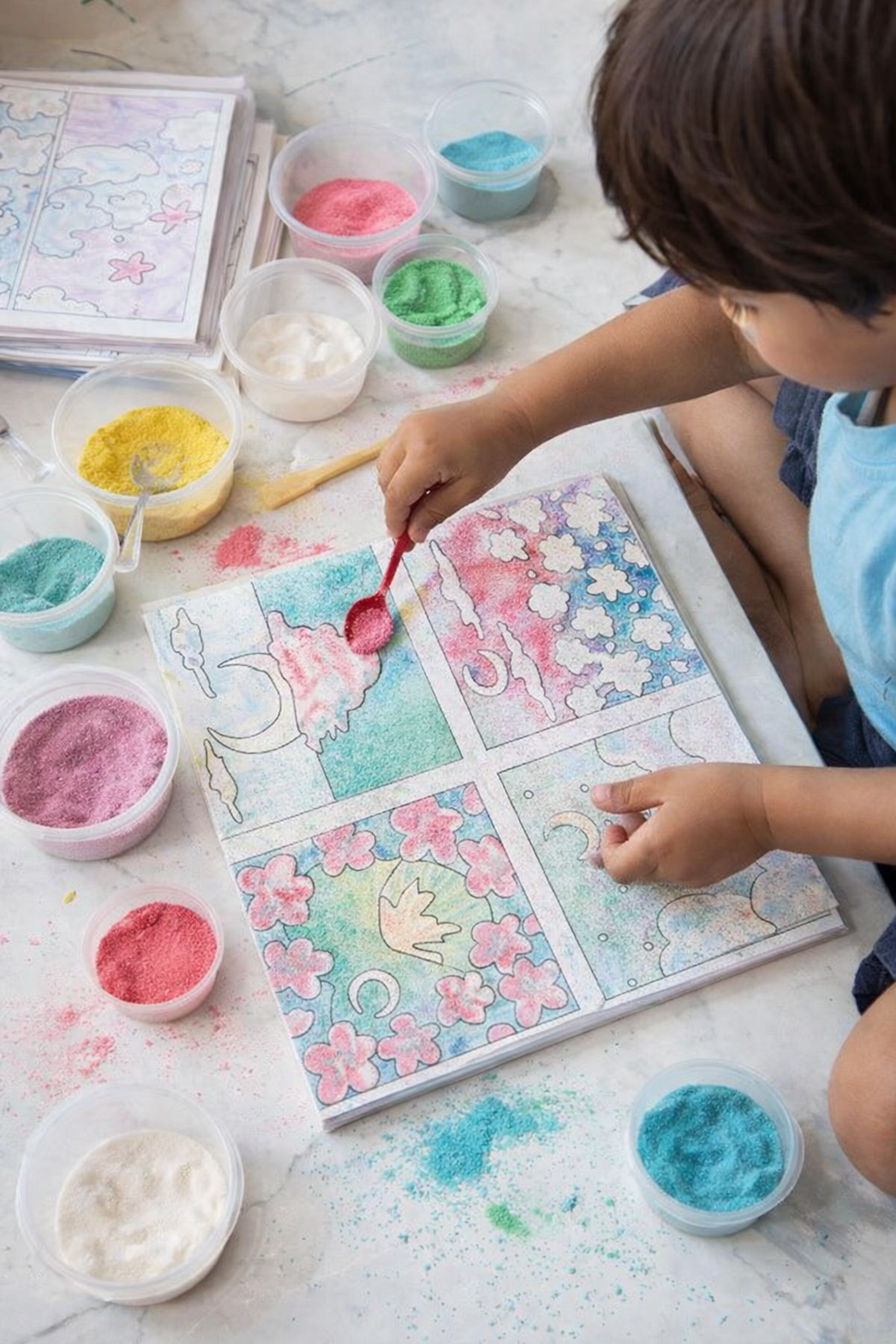 Dimorra Kids X Sand Painting