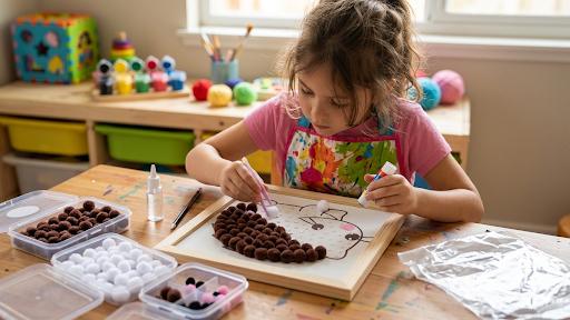 Pom Pom Art Kit