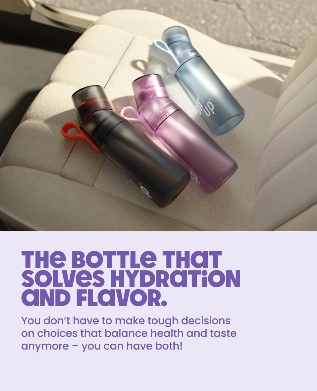 Air-Up Scent-Based Water Bottle – Ombré Starter Kit with 5 Flavor Pods