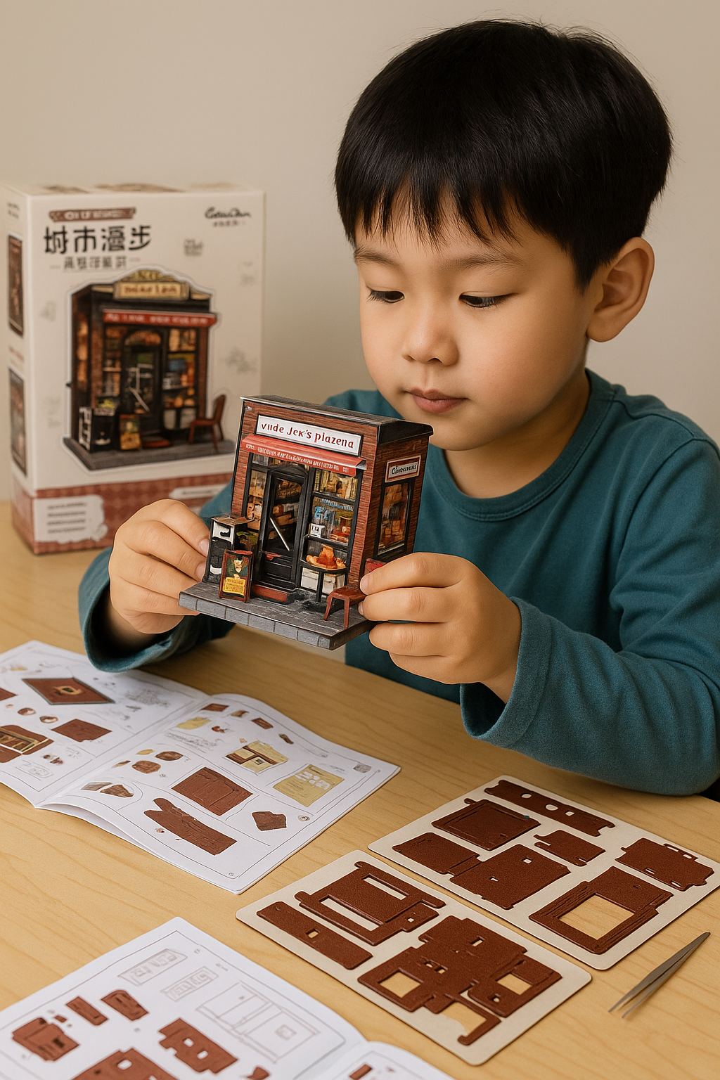 LILD DNA Club Joe Cafe Miniature Play Set