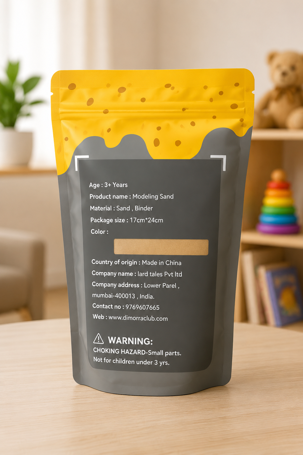 Sensory Sand | Non-Toxic Sensory Play Sand for Kids Ages 3+