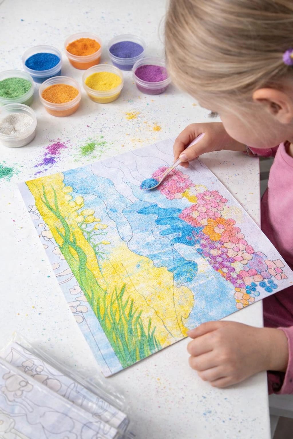Dimorra Kids X Sand Painting