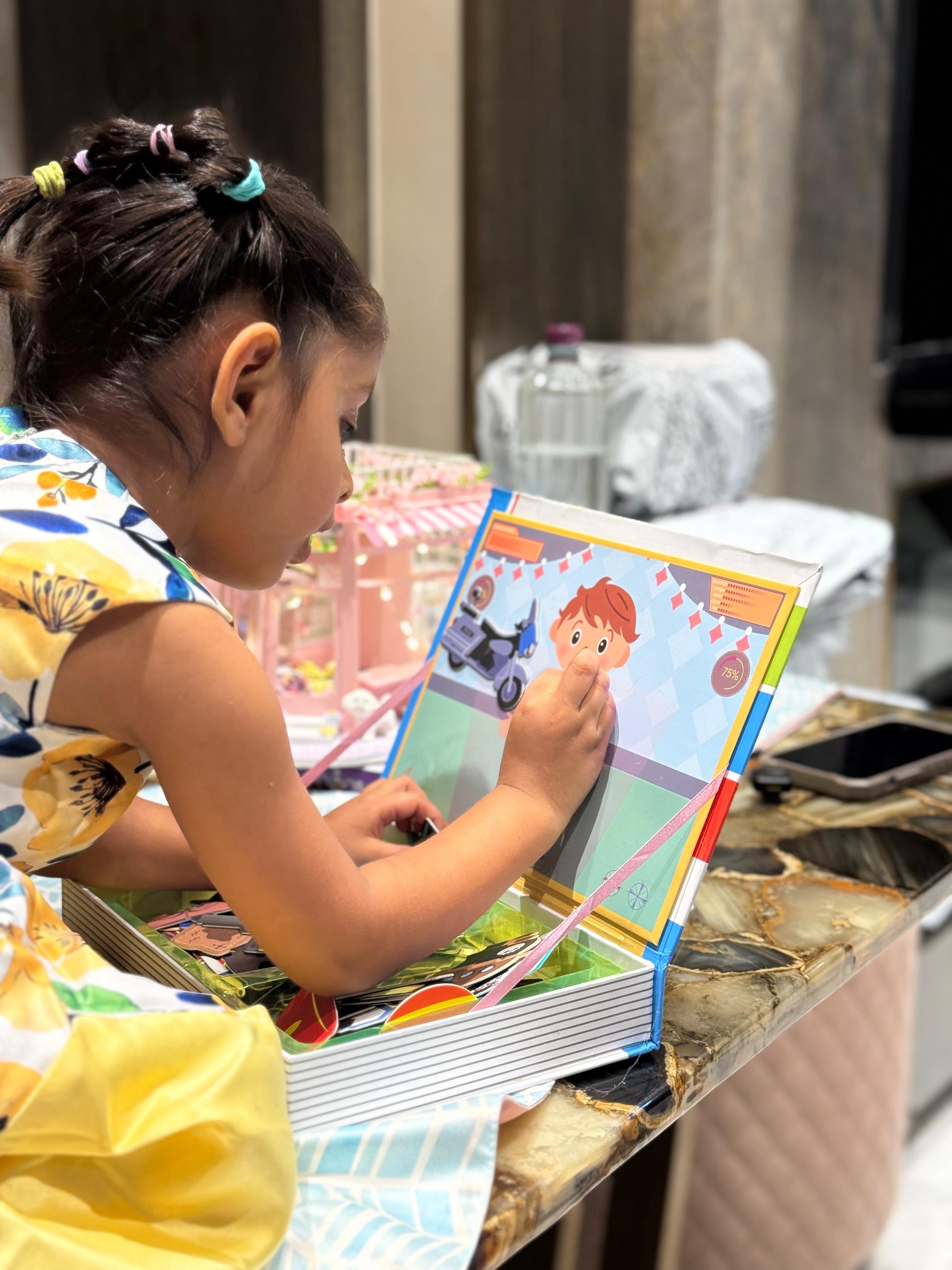 Dimorra Kids x Magnetic Puzzle Book