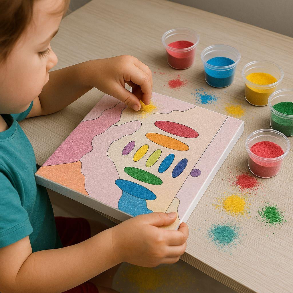 Dimorra Kids X Sand Painting