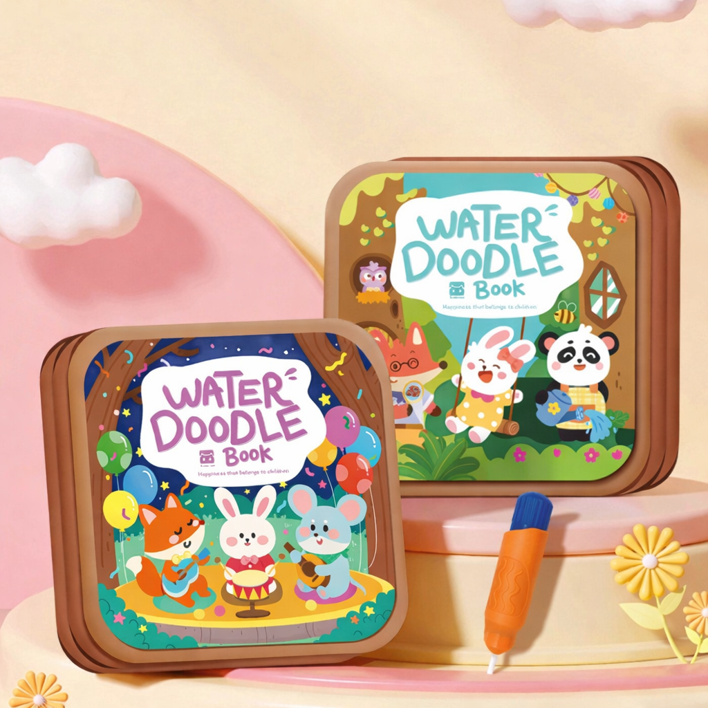 Magic Water Doodle Book โ (8 Fantasy Scenes)