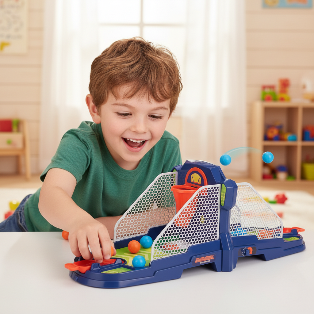 FlipShot Arena – Table-Top Ball Challenge