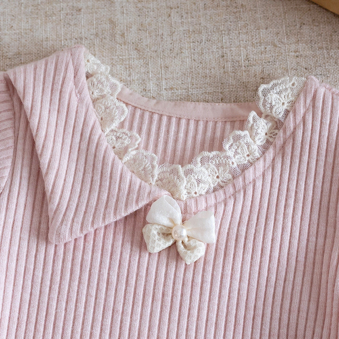 Girls Suit 2025 New Summer Children's Korean Style Sweet and Cute Cartoon Tops Baby Girl Fashionable Two-Piece Set