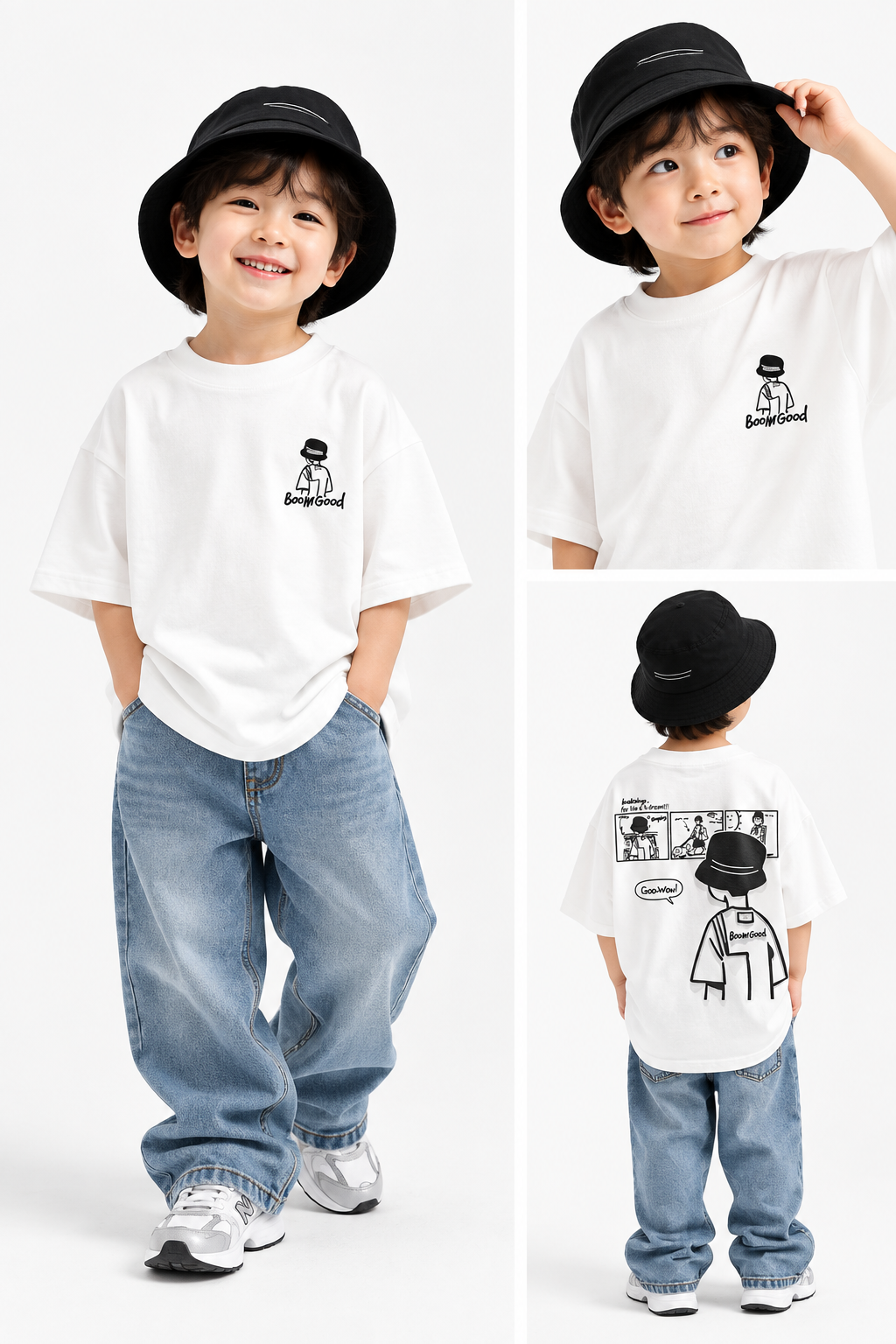 Boys' Cotton Short-Sleeve T-Shirt