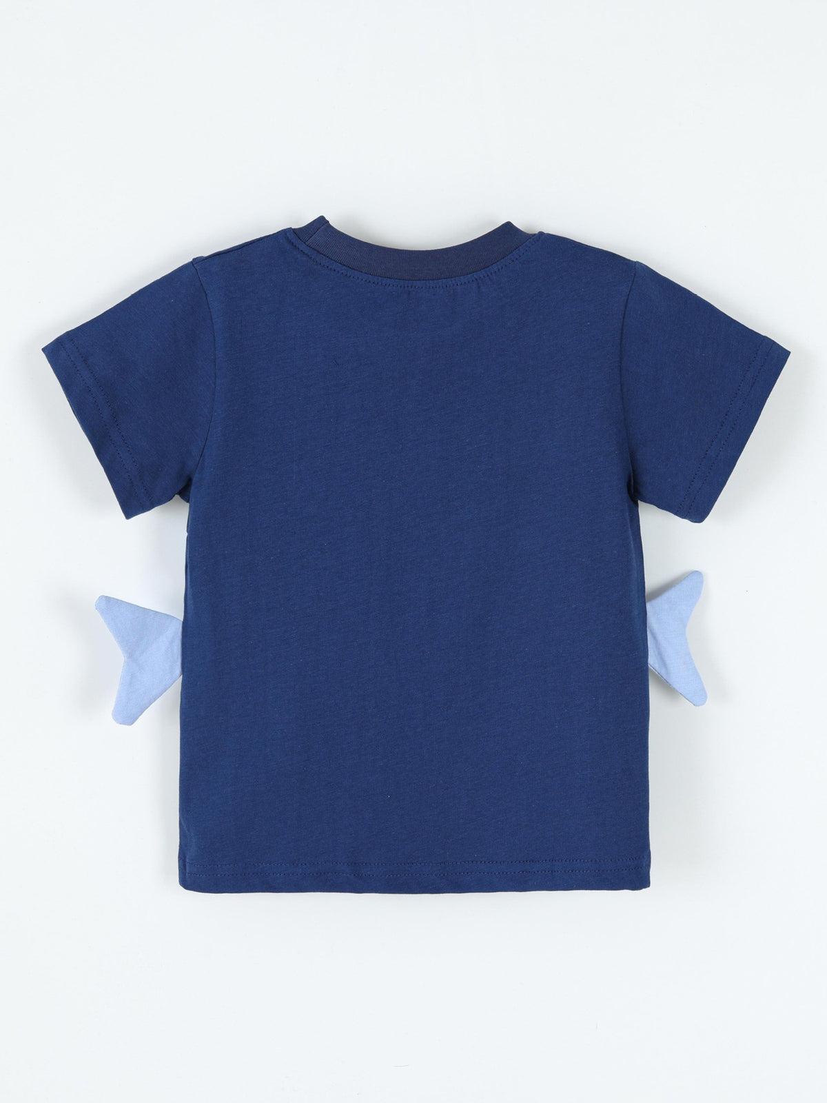 26 New Summer Style Boys' Short-Sleeved T-Shirts, European and American Fashionable Shark Print Kidsren's Round-Neck T-Shirts, Cross-Border Supply of Kidsren's Clothing