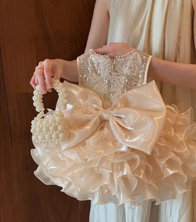 Enchanted Princess Summer Gala Dress - 2025 Disney-Inspired Birthday & Performance Gown for Girls