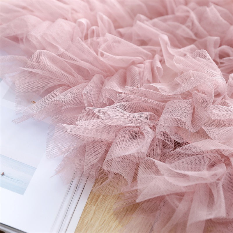 Princess Dress for Girls, Fluffy Tulle Summer 2026 New Style Cake Dress, Stylish Children's Baby Dress, Super Fairy-Like Tulle Dress