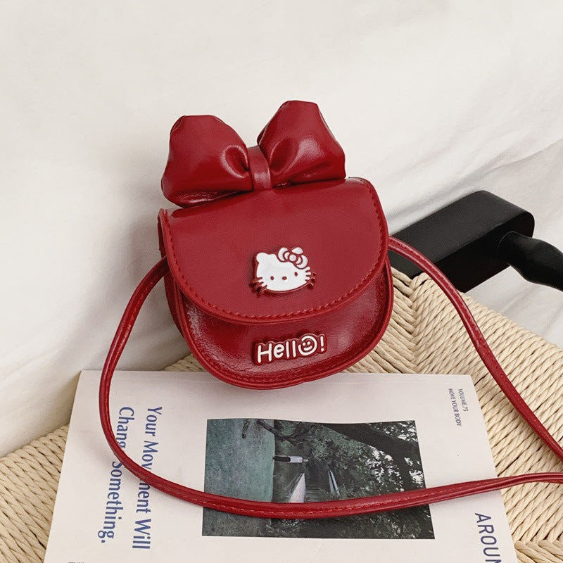 2026 New Stylish Festive Crossbody Bag for Girls, Red Lucky Money Wallet, New Year Matching Coin Purse, Parent-Child Shoulder Bag