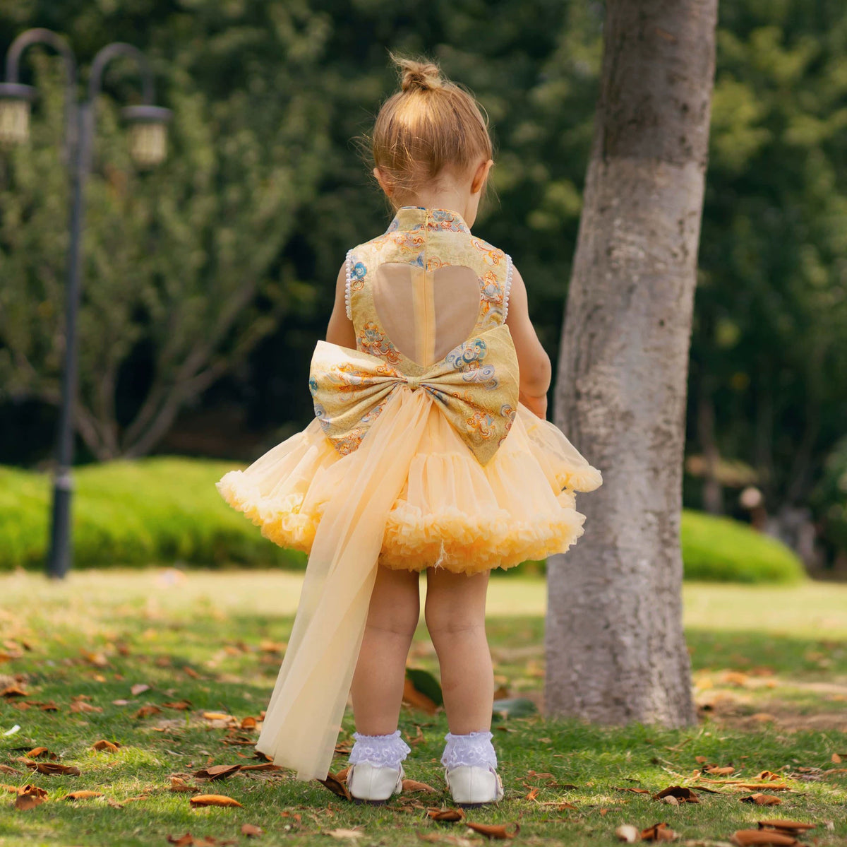 Children's New National Style Tutu Skirt One-Piece Puffy Skirt for Baby Girls Summer Cute Vest Princess Skirt for Girls