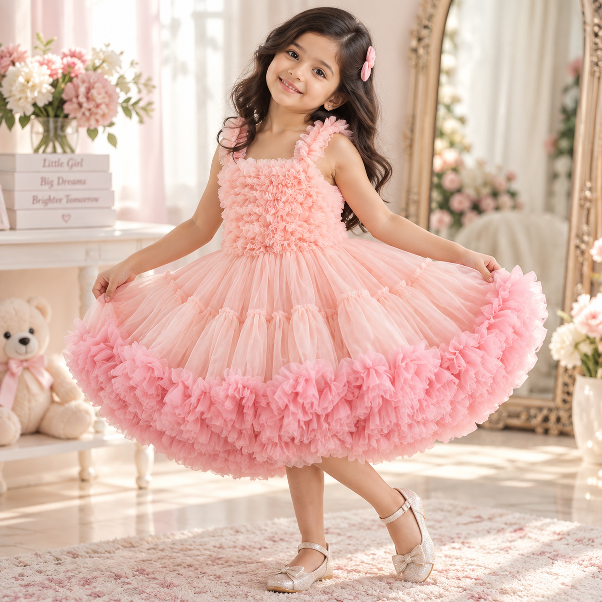 Rainbow Tutu Princess Dress