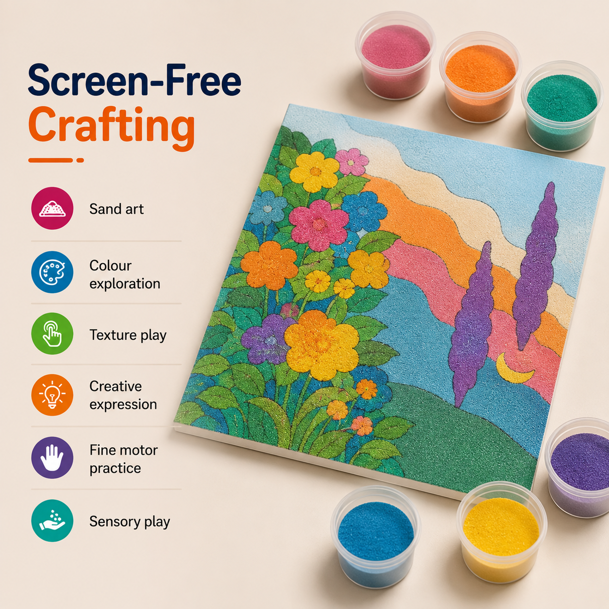 Sand Sparkle Art Kit