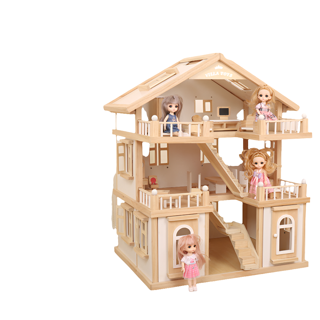 Lil D&A – Premium Children's Wooden Play House | Made in India | BIS Certified