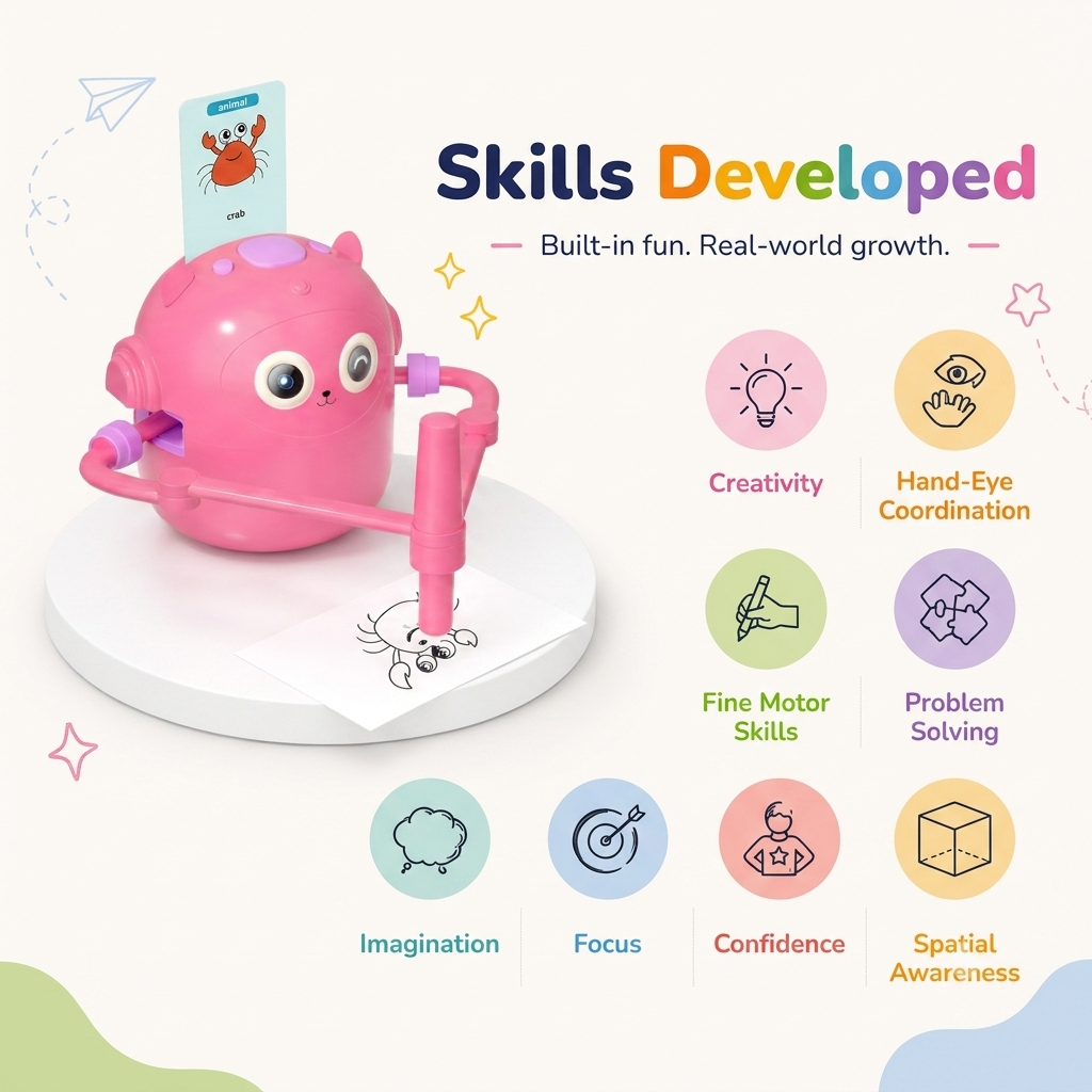 Quincy Drawing Robot AI Art Tutor
