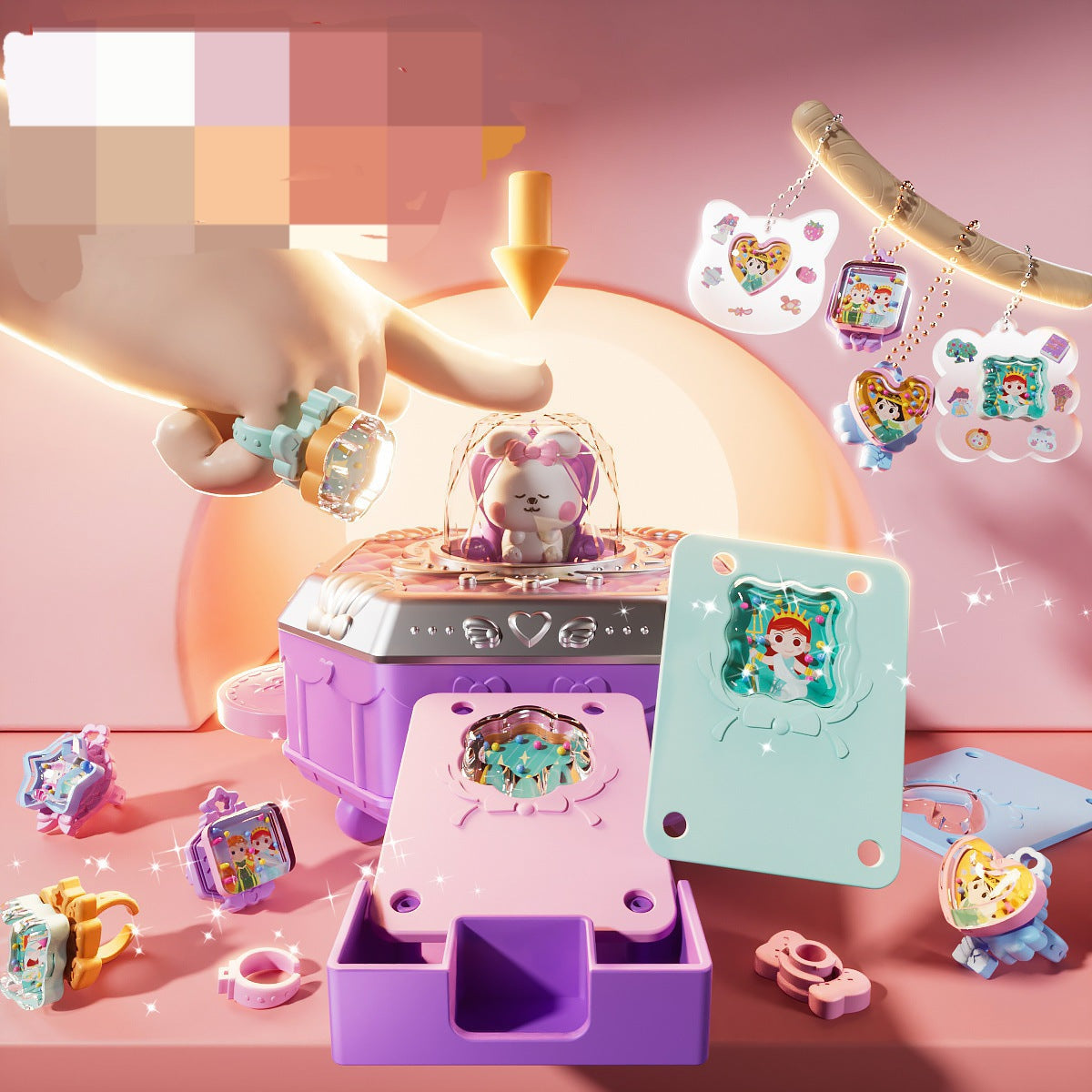 LilDNA Club’s Magic Sticker Machine Toy!