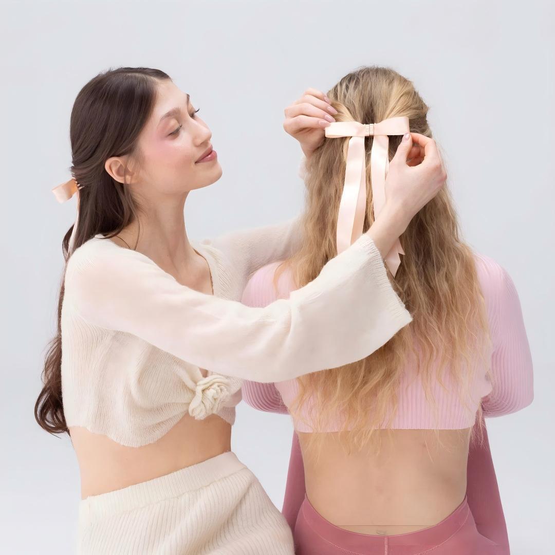 Bow hair clip