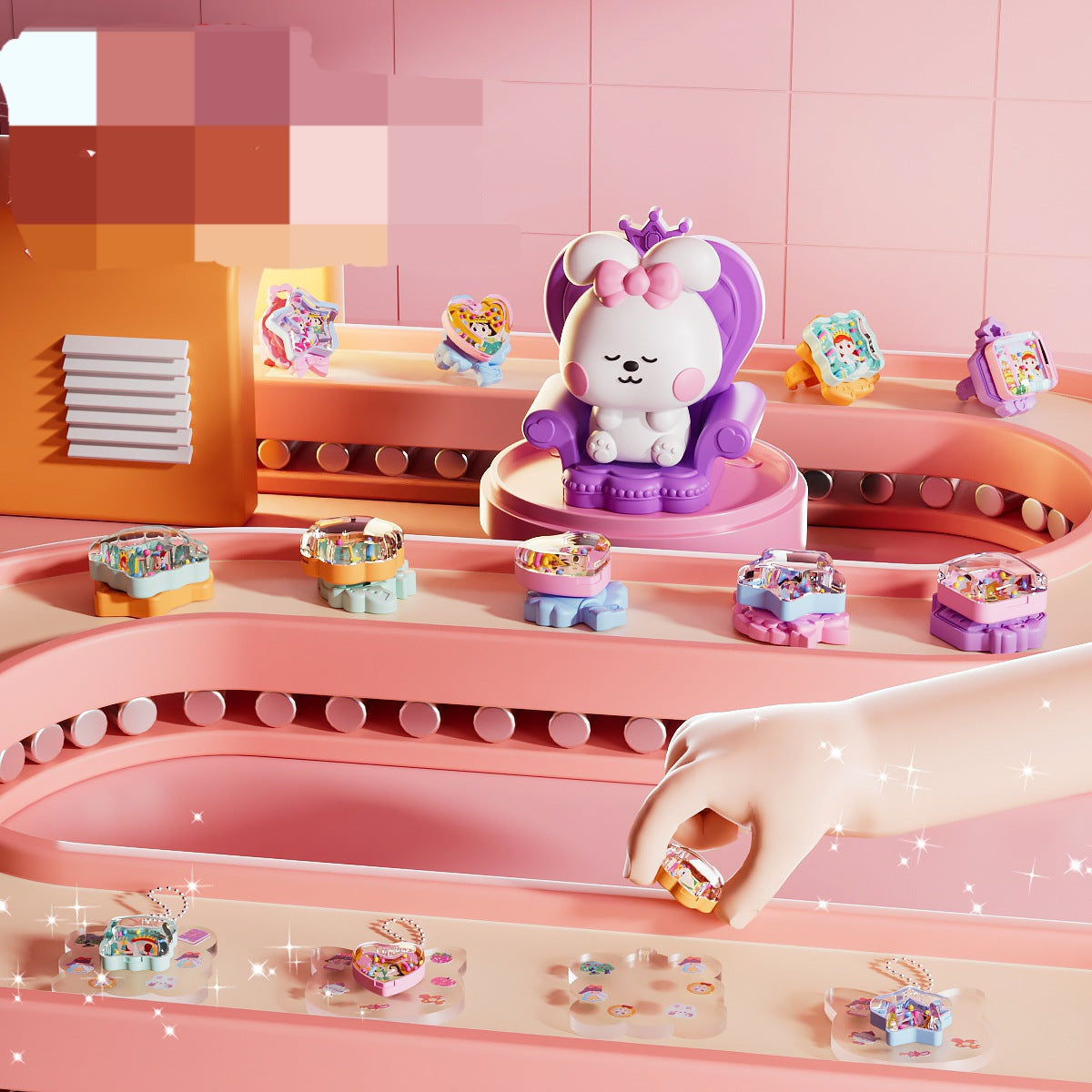 LilDNA Club’s Magic Sticker Machine Toy!
