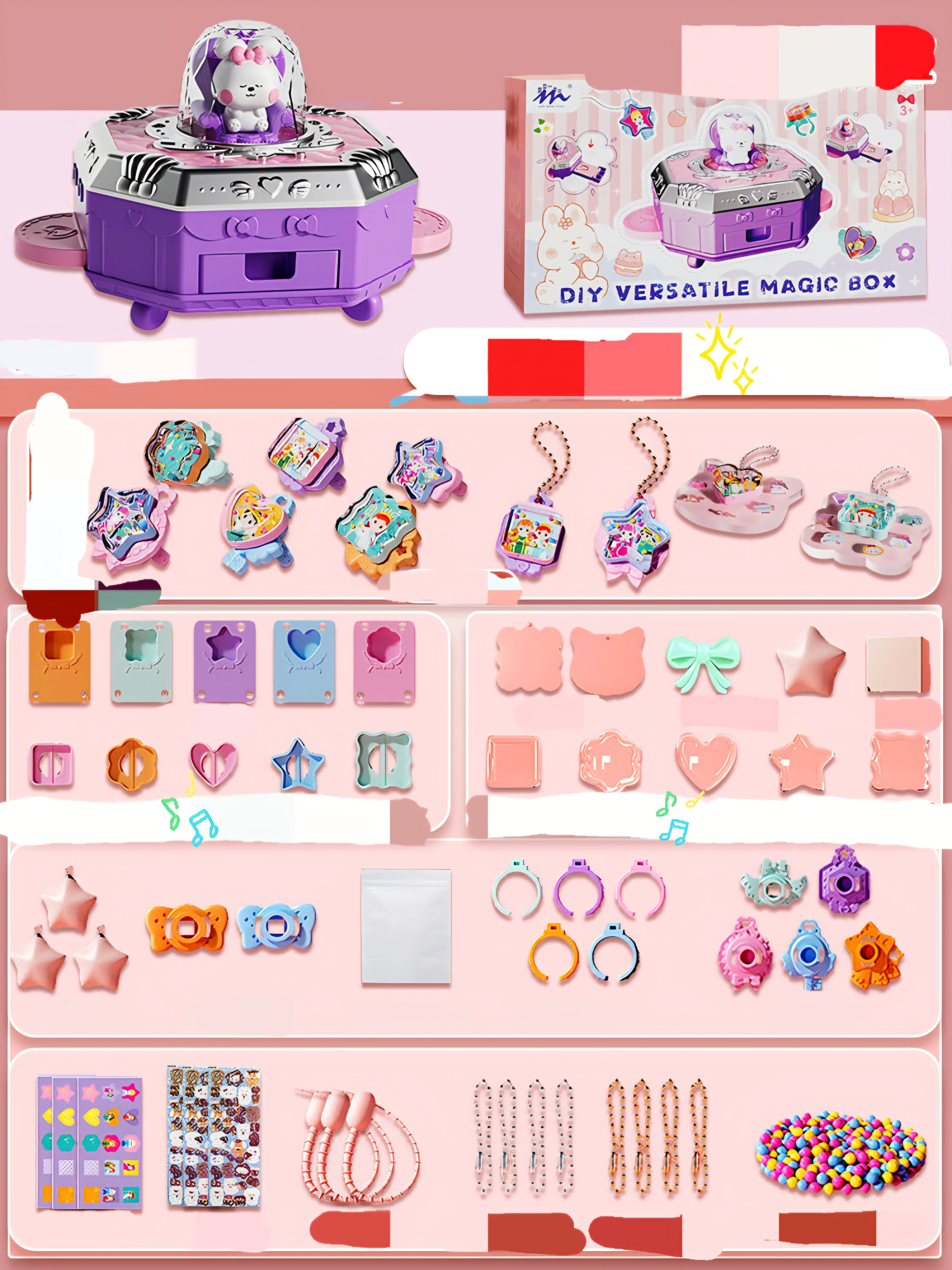 LilDNA Club’s Magic Sticker Machine Toy!