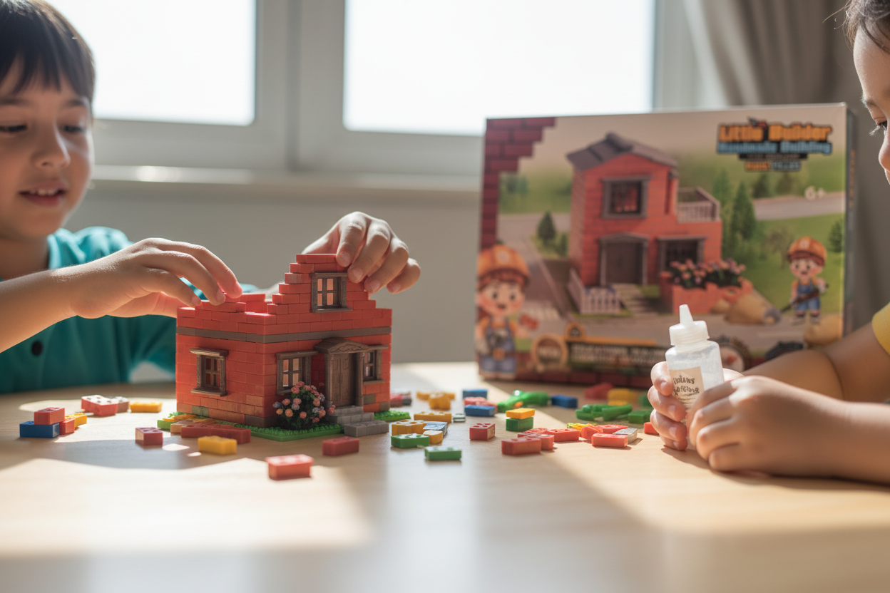 Little Builder Rural Villa DIY Construction Set