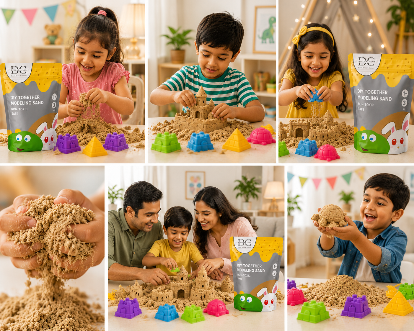 Sensory Sand | Non-Toxic Sensory Play Sand for Kids Ages 3+
