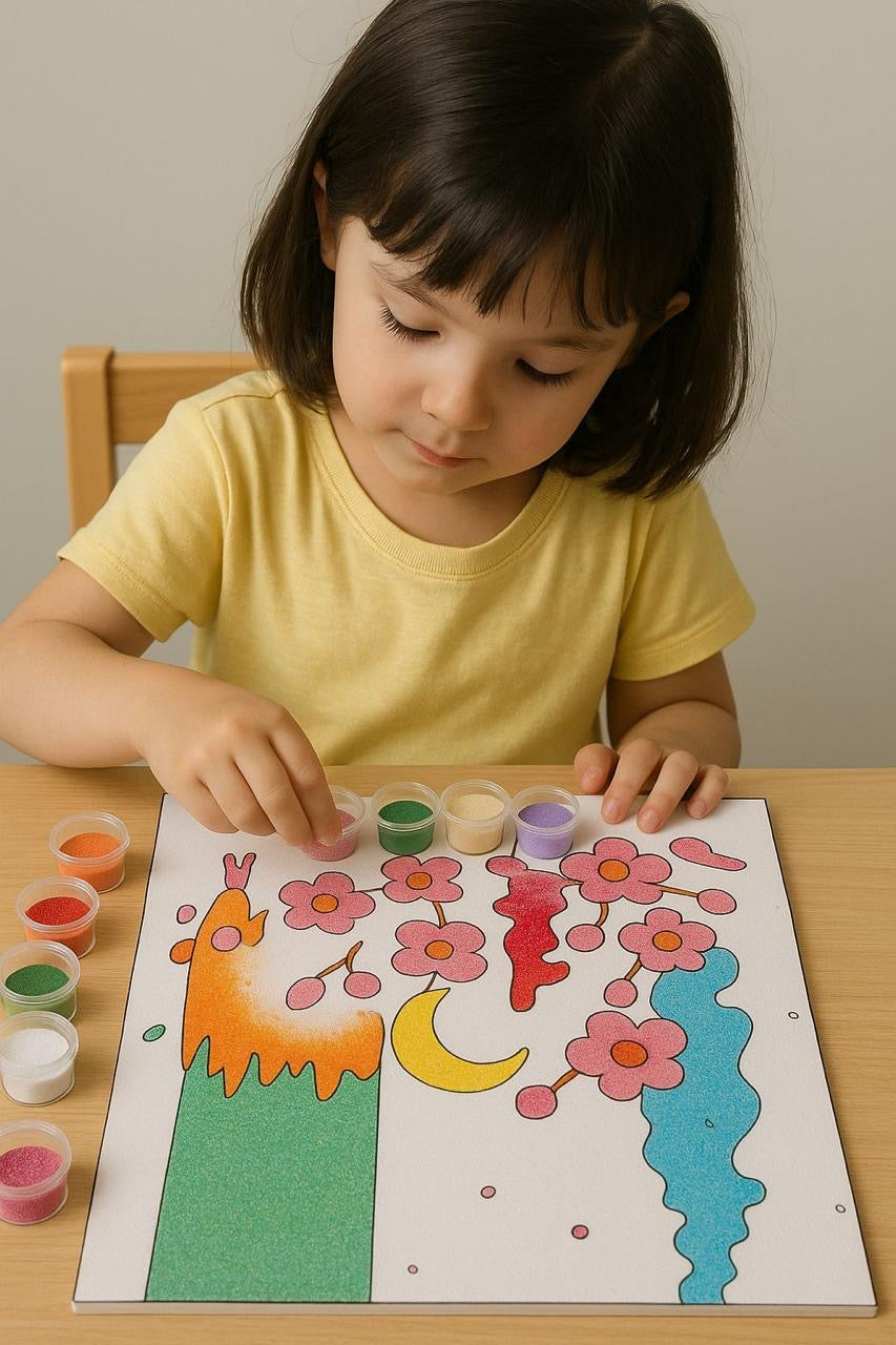 Dimorra Kids X Sand Painting