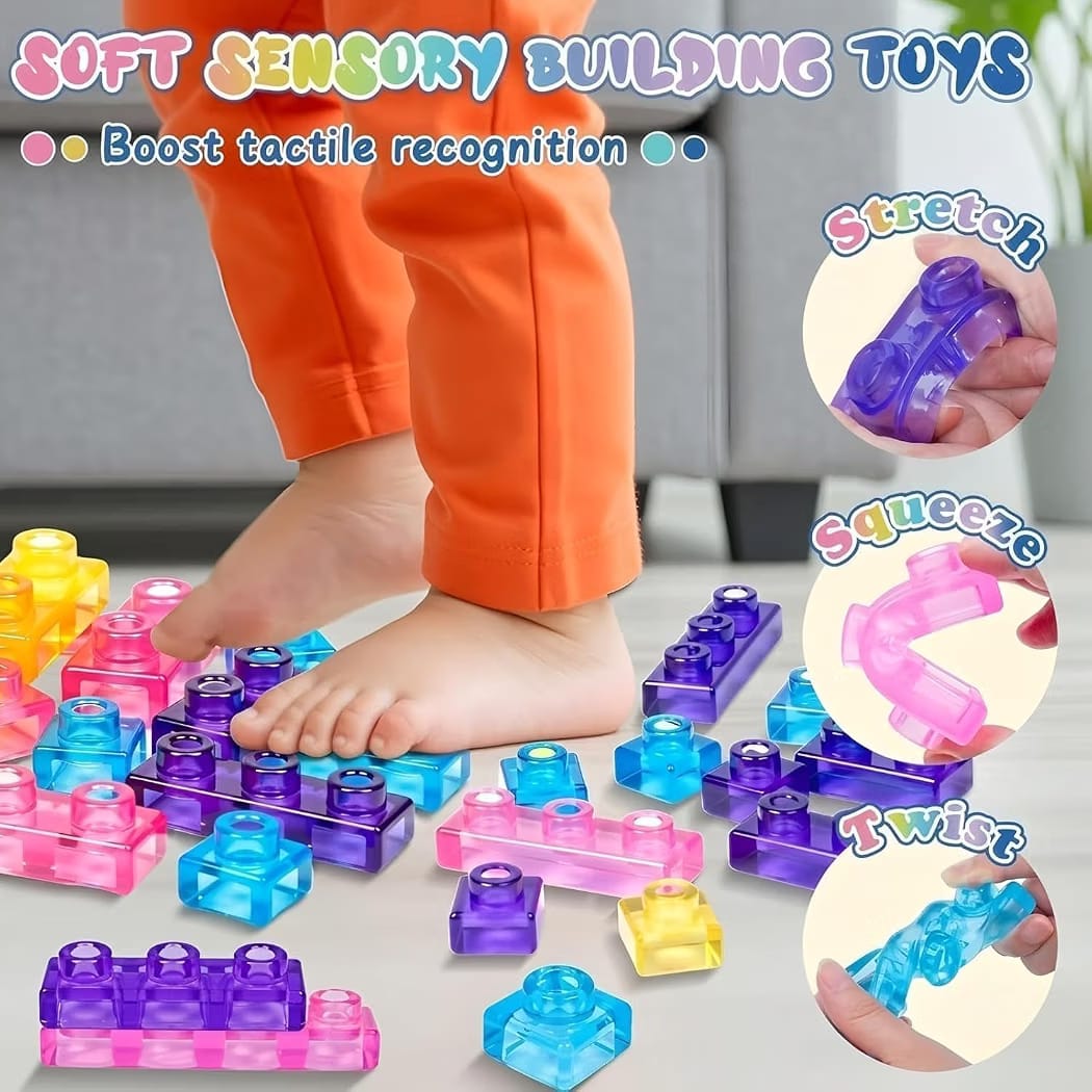 Magic gummy blocks
