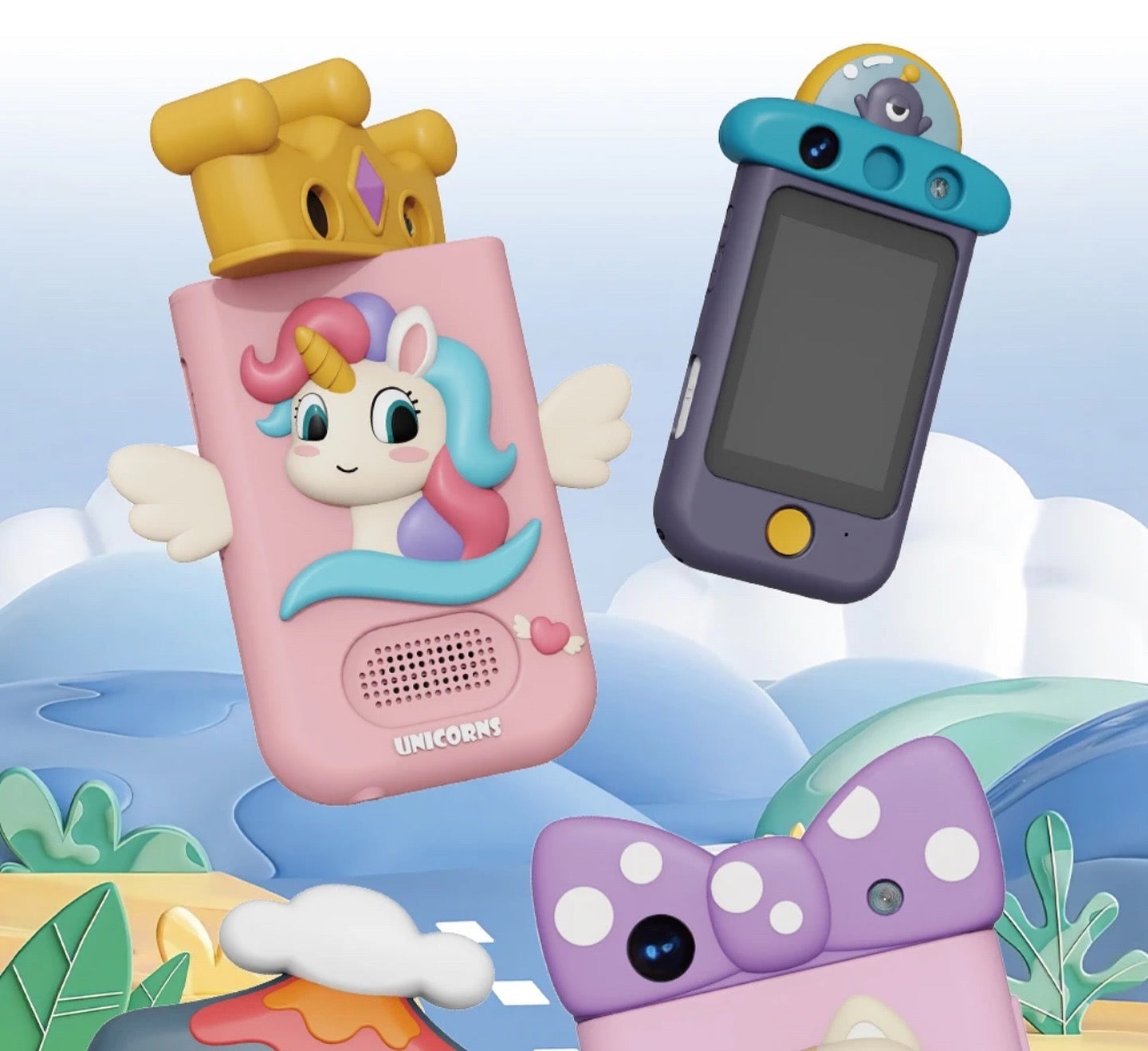 Interactive Kids Phone with Camera | STEM Learning Toy Ages 3-8