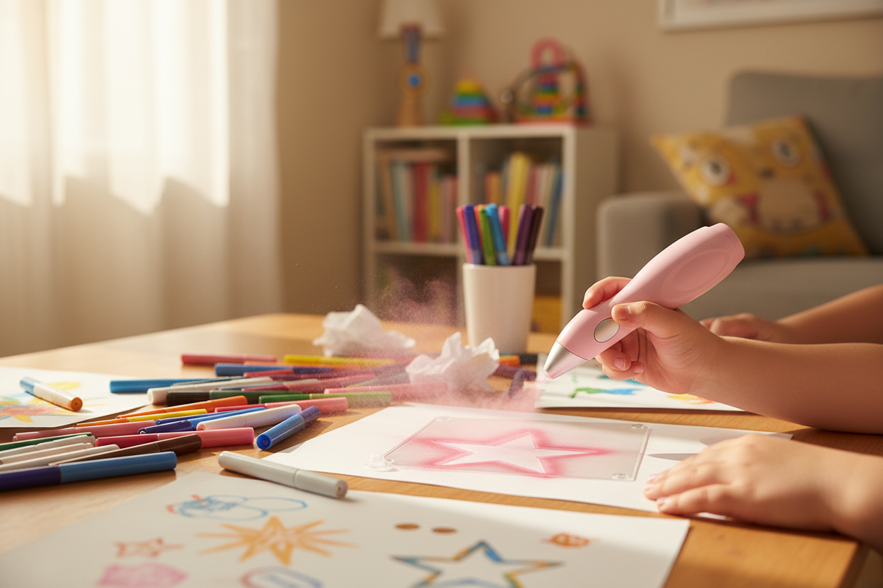 Airbrush Art Set - 12 Spray Markers