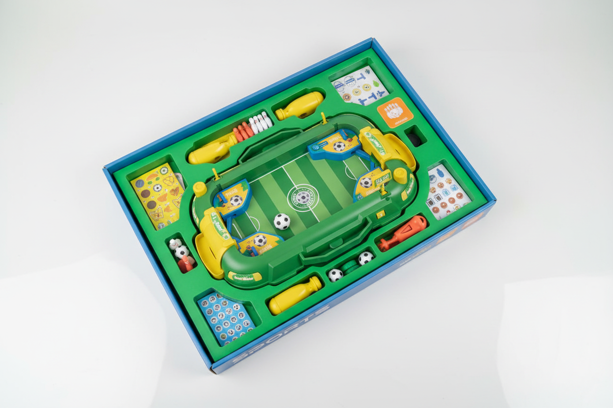 Mini Champions Football Arena - Interactive Tabletop Soccer Game