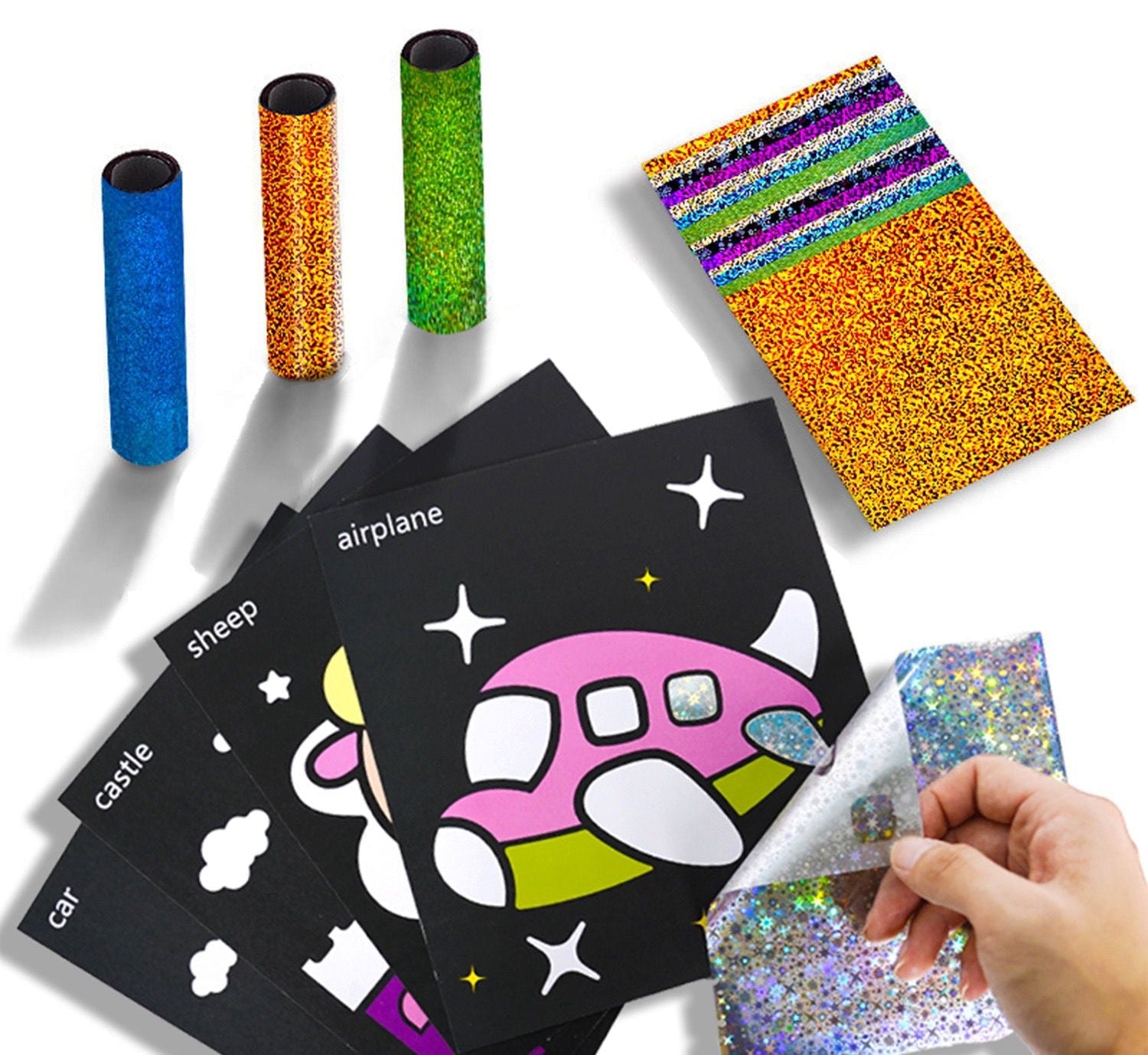 DIY Magic Foil Art Craft Kit for Kids