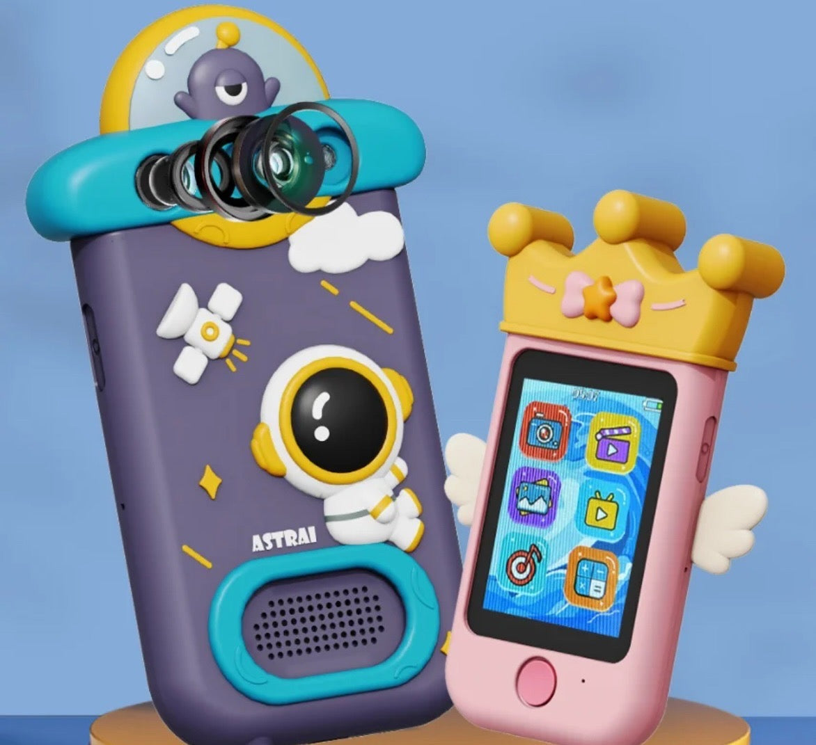 Interactive Kids Phone with Camera | STEM Learning Toy Ages 3-8