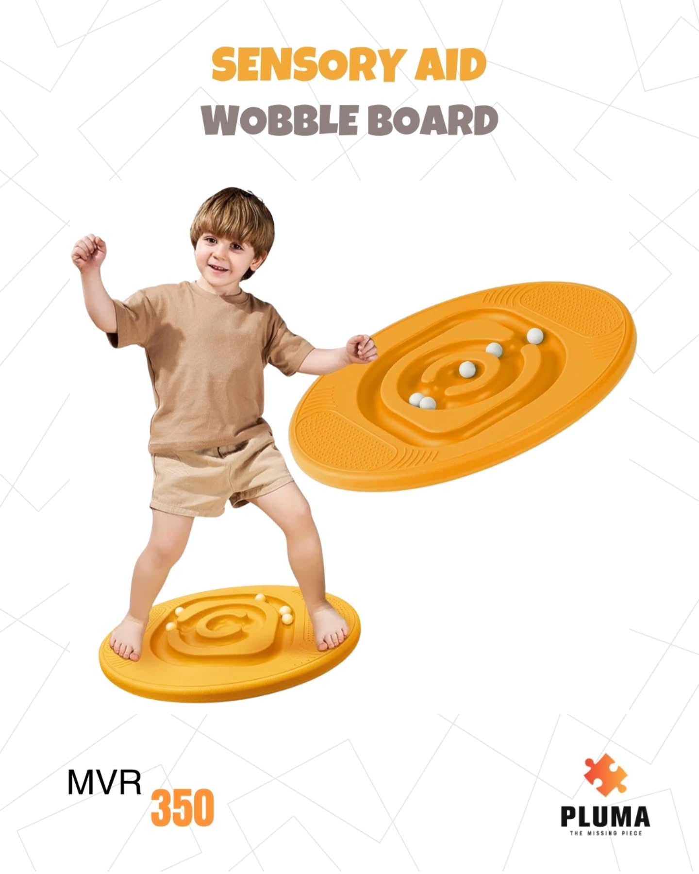 Wobble Balance Board with Ball Maze