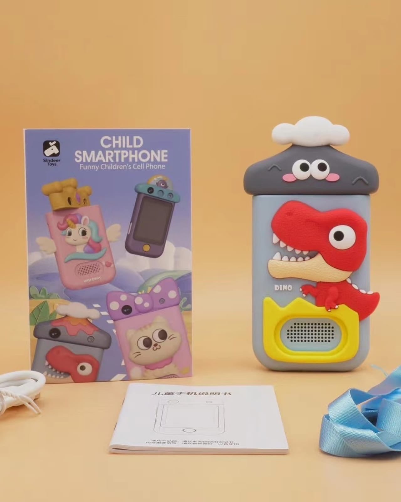 Interactive Kids Phone with Camera | STEM Learning Toy Ages 3-8