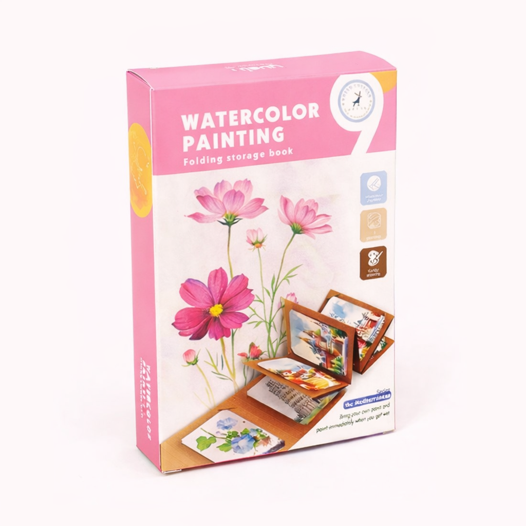 Premium Watercolor Painting Book
