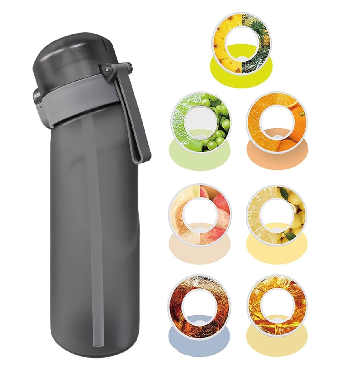 Air-Up Scent-Based Water Bottle – Ombré Starter Kit with 5 Flavor Pods