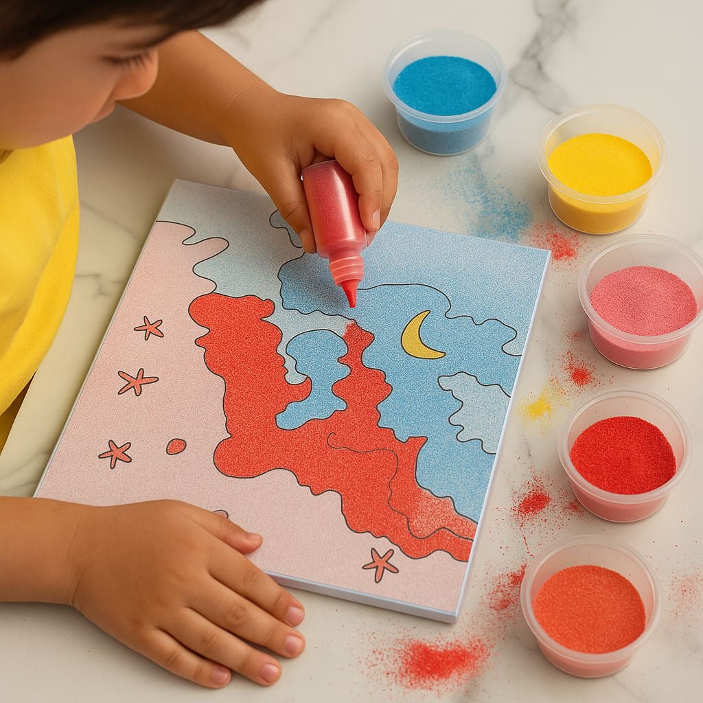Dimorra Kids X Sand Painting