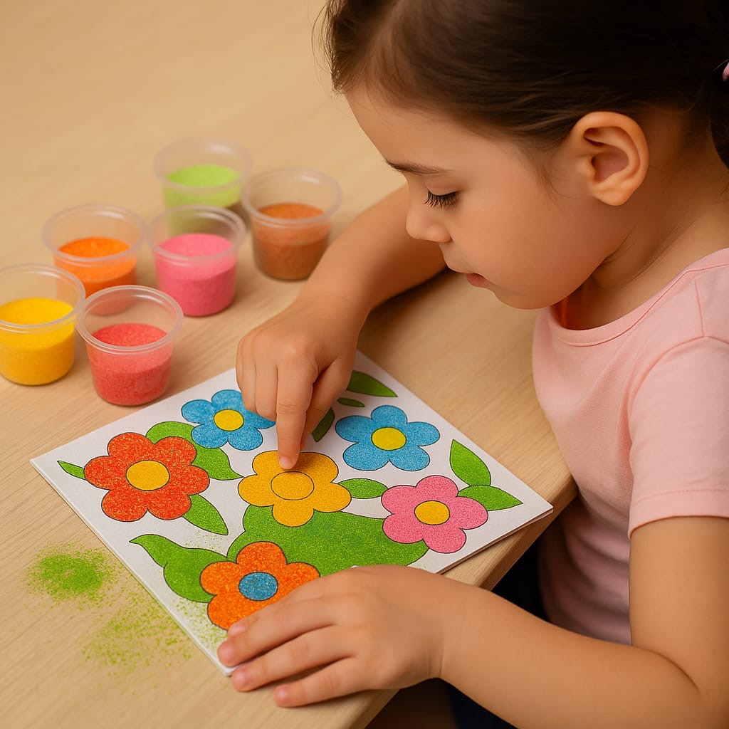 Dimorra Kids X Sand Painting