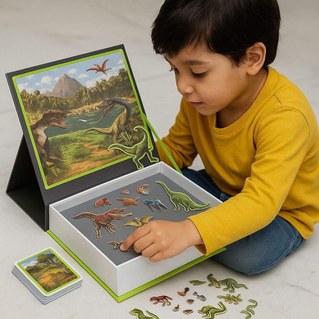 Dimorra Kids x Magnetic Puzzle Book