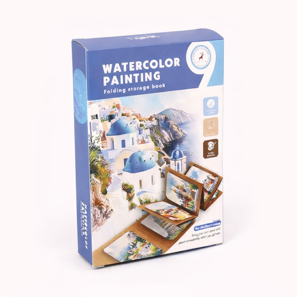 Premium Watercolor Painting Book